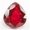 Image 1 : 23.40ct Pear Cut Red Natural Ruby GGL