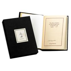 George Harrison  Signed I Me Mine Book