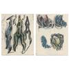 Image 1 : Stuart Sutcliffe Abstract Figures Artwork (2)