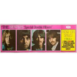 Download The Beatles White Album U K Promo Poster For Android Wallpaper The Beatles White Album U K Promo Poster Free