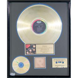 The Beatles Rubber Soul Gold Record Award