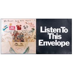 John Lennon Listen to This Envelope & Promo Album