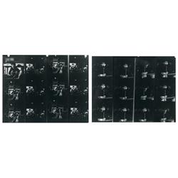 George Harrison Contact Sheets by Jurgen Vollmer #2