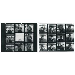 George Harrison Contact Sheets by Jurgen Vollmer #1