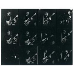 John Lennon Contact Sheet by Jurgen Vollmer