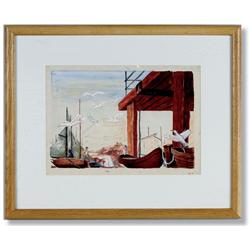 Stuart Sutcliffe Artwork Seagull Painting