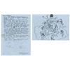Image 1 : Klaus Voorman Drawing of Stuart Sutcliff & Letter