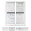 Image 1 : The Beatles Set of Four Signed Receipts (framed)