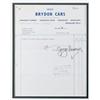 Image 4 : The Beatles Set of Four Signed Receipts (framed)