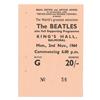 Image 1 : The Beatles Irish Concert Ticket Stub