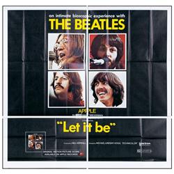The Beatles "Let It Be" Six Sheet Movie Poster