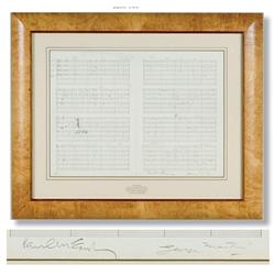 Paul McCartney & George Martin Signed Lithograph