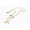 Image 1 : 22" 14K YELLOW GOLD ROPE CHAIN