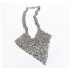 Image 1 : TRIANGULAR CHAIN MAIL BIB NECKLACE
