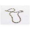 Image 1 : 16" 925 SILVER LINK NECKLACE