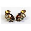 Image 1 : VINTAGE COSTUME JEWELLERY EARRINGS