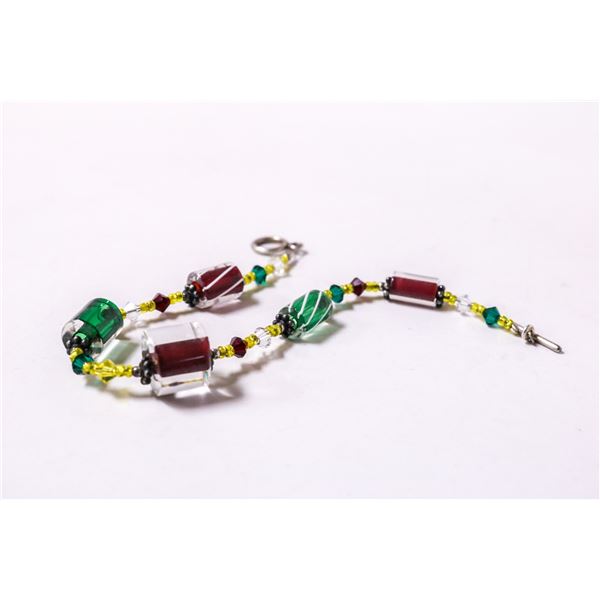 MULTI COLOUR BEADED BRACELET