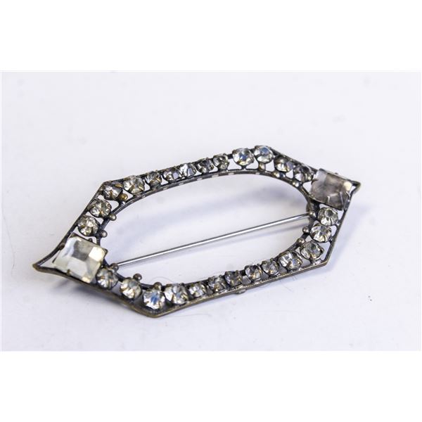 VINTAGE COSTUME JEWELLERY BROOCH