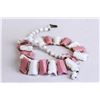 Image 1 : VINTAGE PINK AND WHITE COSTUME NECKLACE