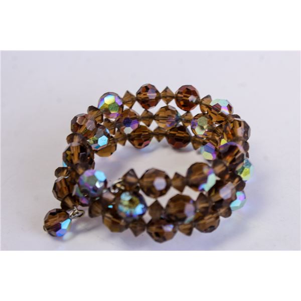 CRYSTAL BEAD WRAP BRACELET