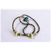 Image 1 : FINE BEADED WITH TURQUOISE NECKLACE