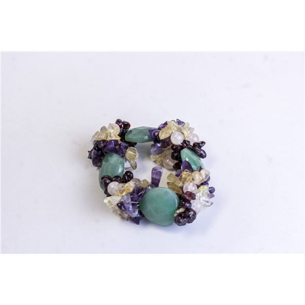 SEMI PRECIOUS STONE BRACELET