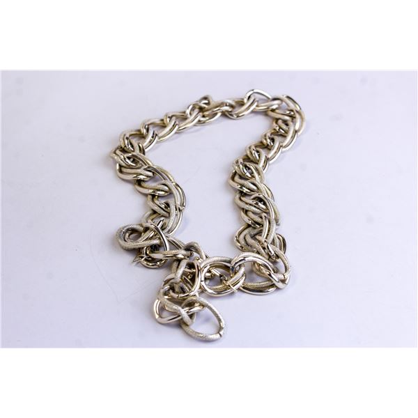 23" GOLD TONE LARGE LINK CHAIN NECKLACE
