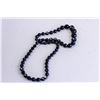 Image 1 : 24" DECORATIVE BLACK BEADED NECKLACE