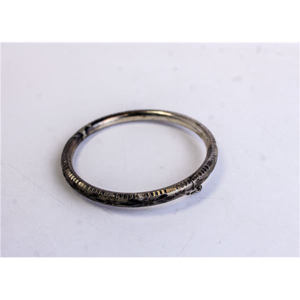 925 SILVER HINGED BRACELET