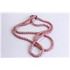 Image 1 : PINK FINE BEADED NECKLACE