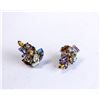 Image 1 : COSTUME JEWELLERY MULTI COLOUR CLIP EARRINGS
