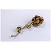 Image 1 : VINTAGE GOLD TONE ROSE BROOCH