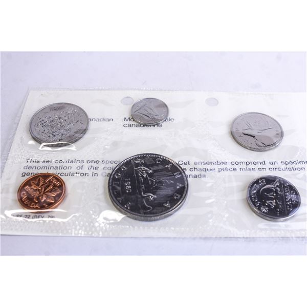 1980 CANADIAN PROOF COIN SET WITH DOLLAR