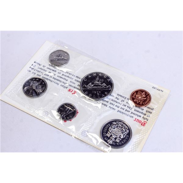 1975 CANADIAN PROOF COIN SET WITH DOLLAR