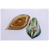 Image 1 : PAIR OF MURANO ART GLASS PENDANTS