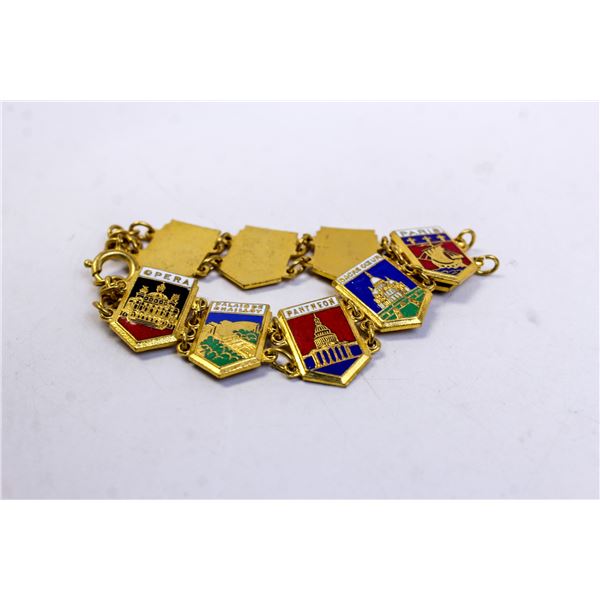1950S PARISIAN CHARM BRACELET