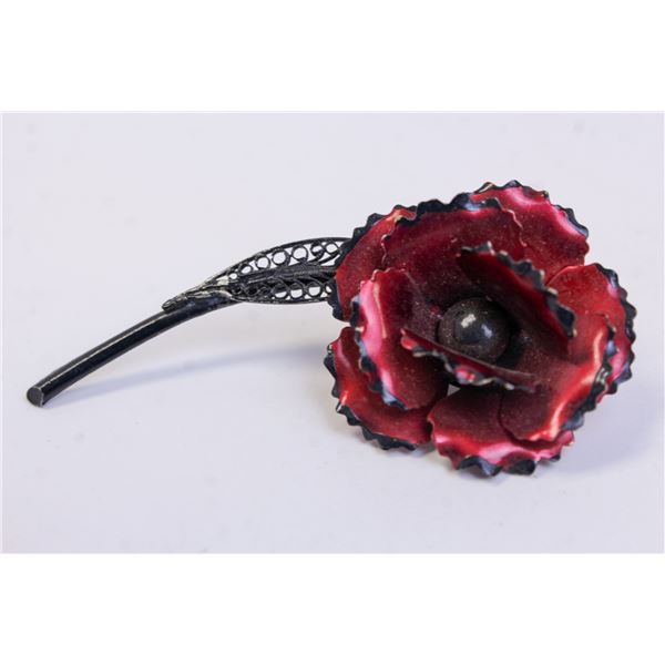 VINTAGE FLOWER BROOCH