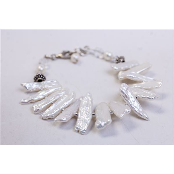 POLISHED ABALONE SHELL BRACELET