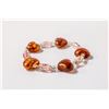 Image 1 : GLASS HEART BEADED BRACELET