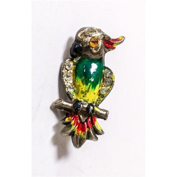 1950S PARROT BROOCH