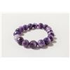 Image 1 : PURPLE AMETHYST BEADED BRACELET