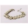 Image 1 : 17" WHITE COLLAR STYLE COSTUME NECKLACE