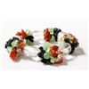 Image 1 : CHUNKY BEADED STONE BRACELET