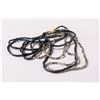 Image 1 : 15.5" BEADED 5 STRAND NECKLACE