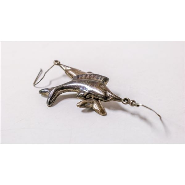 925 SILVER MARLIN EARRINGS