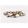 Image 1 : 8" 925 SILVER CROSS BRACELET