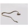 Image 1 : 7" 925 SILVER ROPE BRACELET