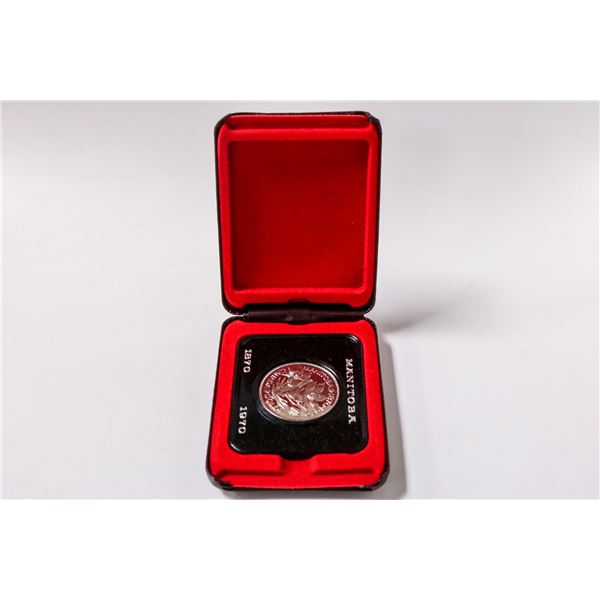 1970 CANADIAN MANITOBA CENTENNIAL DOLLAR PROOF