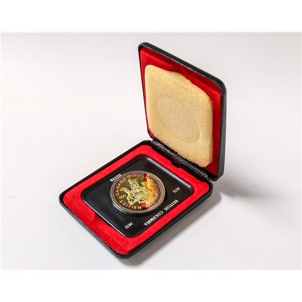 1971 SOLID SILVER CANADIAN PROOF DOLLAR COIN