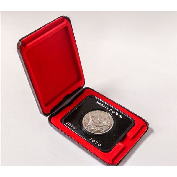 1970 CANADIAN MANITOBA CENTENNIAL DOLLAR PROOF
